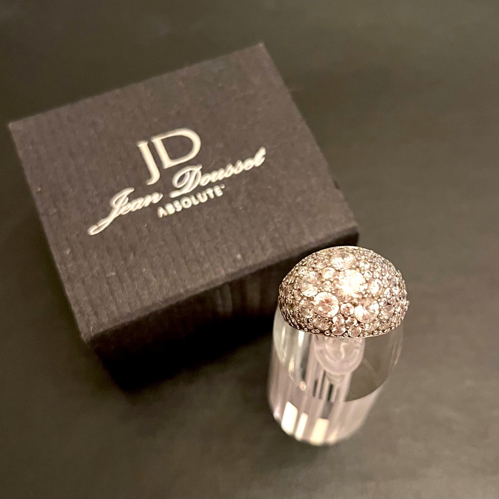 NIB Jean Dousset Pave Dome Ring - Picture 8 of 11